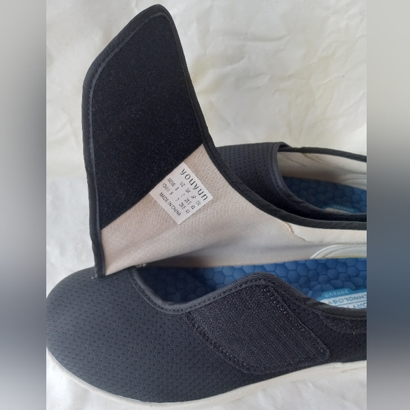 Youyun Women's Size 9 Velcro Wrap Memory Foam Diabetic Shoe - Picture 8 of 10